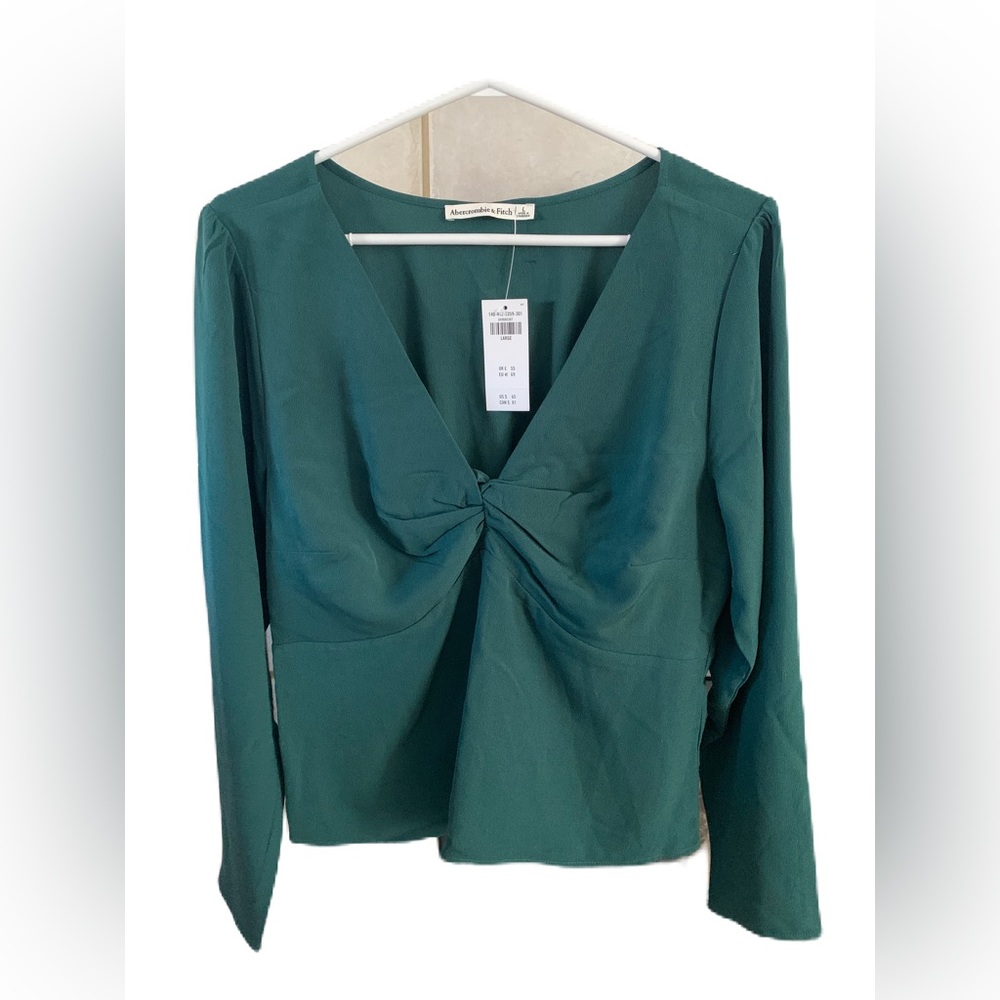 Abercrombie & Fitch Dark Teal Blouse
